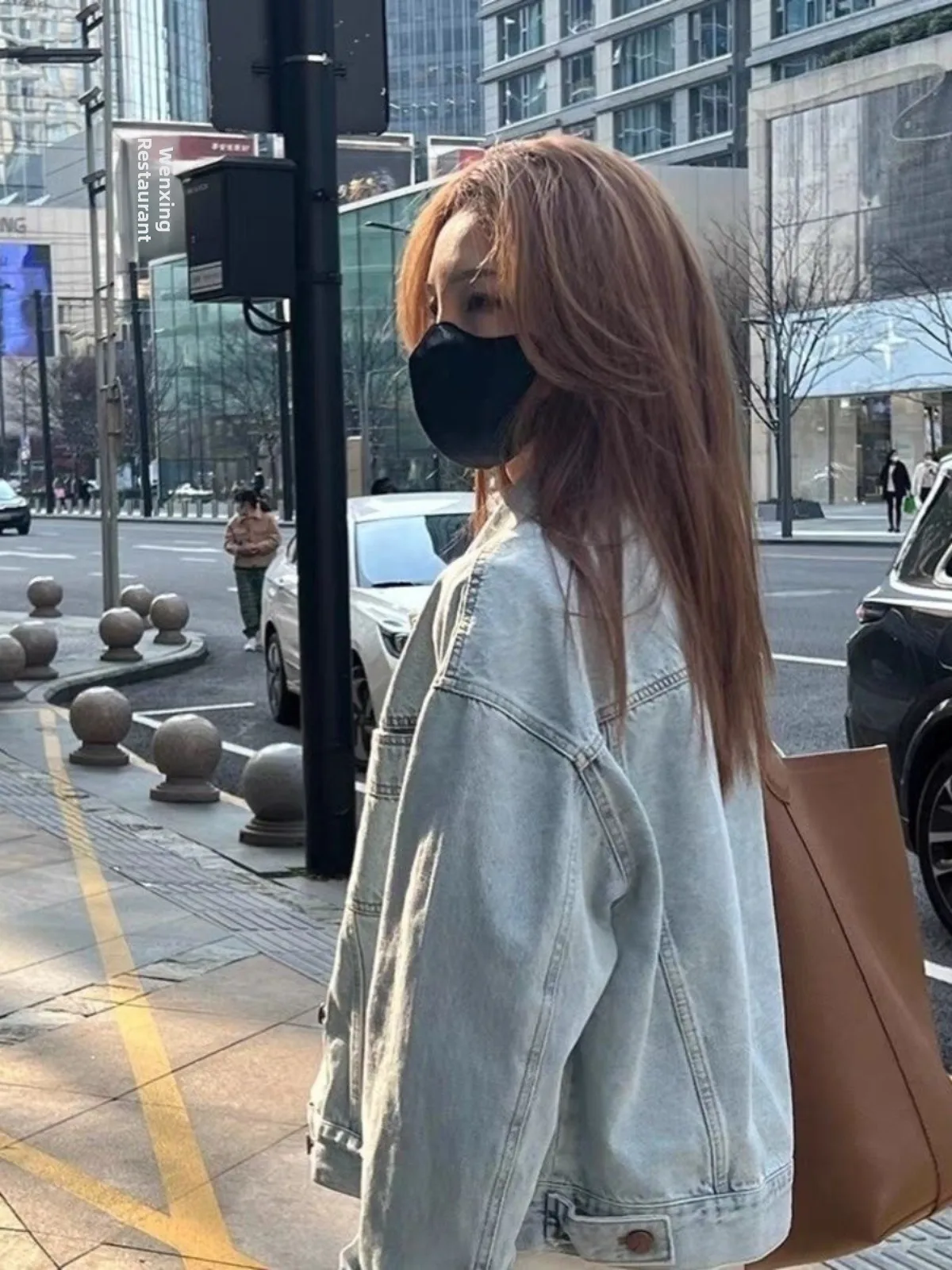 Waed Cotton Vintage Denim Jaet Women's Thin Loose ort Sve Long Jaet Korean Sle Casual Summer Outerwear - Image 2